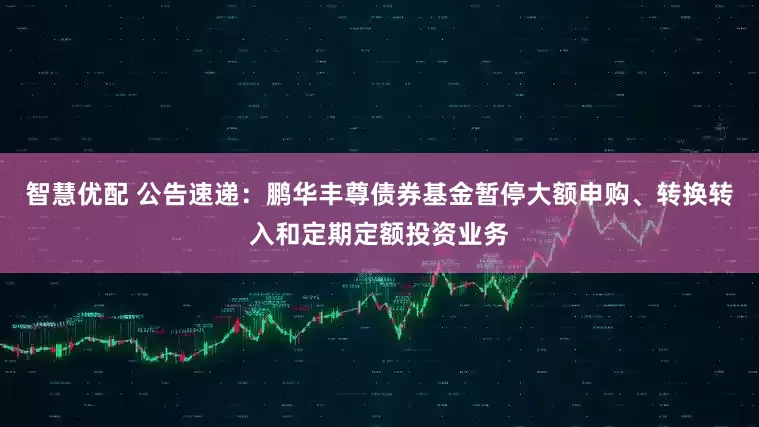 智慧优配 公告速递：鹏华丰尊债券基金暂停大额申购、转换转入和定期定额投资业务