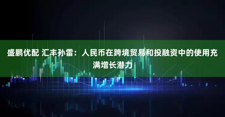 盛鹏优配 汇丰孙雷：人民币在跨境贸易和投融资中的使用充满增长潜力