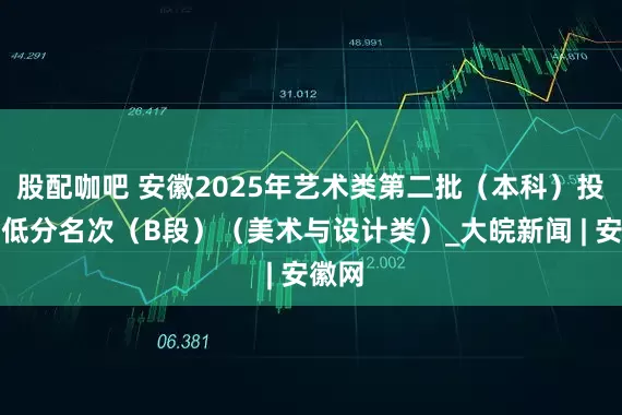 股配咖吧 安徽2025年艺术类第二批（本科）投档最低分名次（B段）（美术与设计类）_大皖新闻 | 安徽网